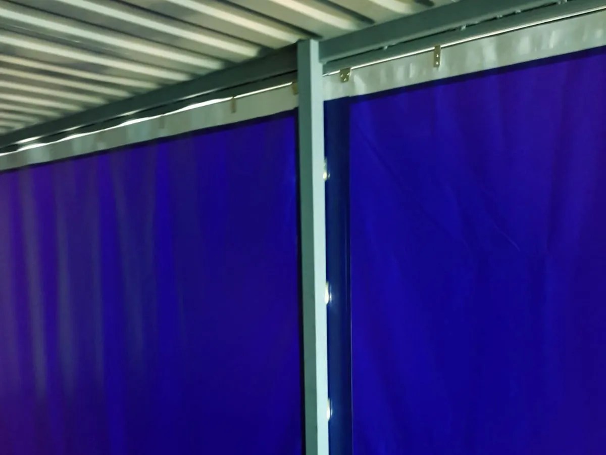 40′ Storage Container With Tarpaulin Wall - Image 3