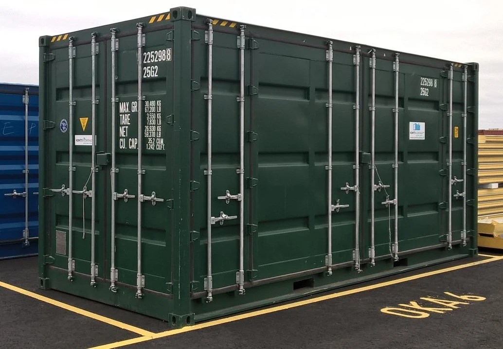 20’ Insulated Hazardous Waste Container, Side Opening