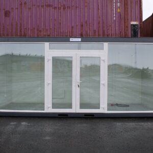 Glass Container, One Glass Wall