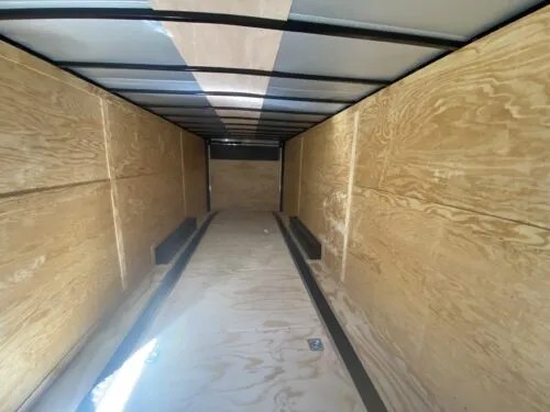 Anvil 8.5×26 Black Snowmobile Trailer For Sale - Image 4