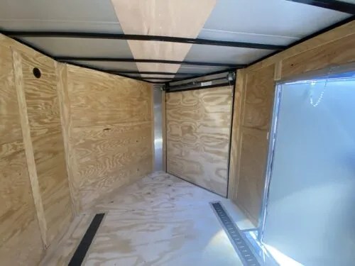 Anvil 8.5×26 Black Snowmobile Trailer For Sale - Image 3