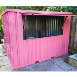 Container Pop Up 4×2 Meters Xl Pink Ral 3014