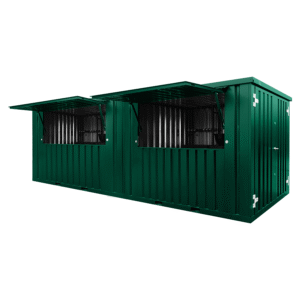 20 Foot Container Green Ral 6005