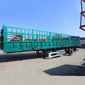 3 Axle High Side Fence Cargo Semi Trailer