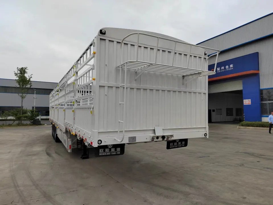 New Flatbed Semi Truck Trailers – Mini Semi Trailer for Sale - Image 4