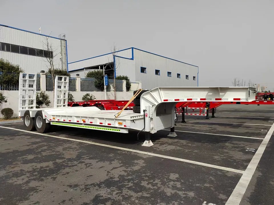 New Flatbed Semi Truck Trailers – Mini Semi Trailer for Sale - Image 2
