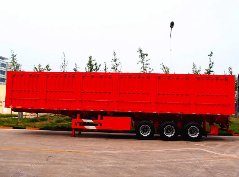 Side Wall Semi-trailer Hydraulic Dump Semi Truck Trailer - Image 4