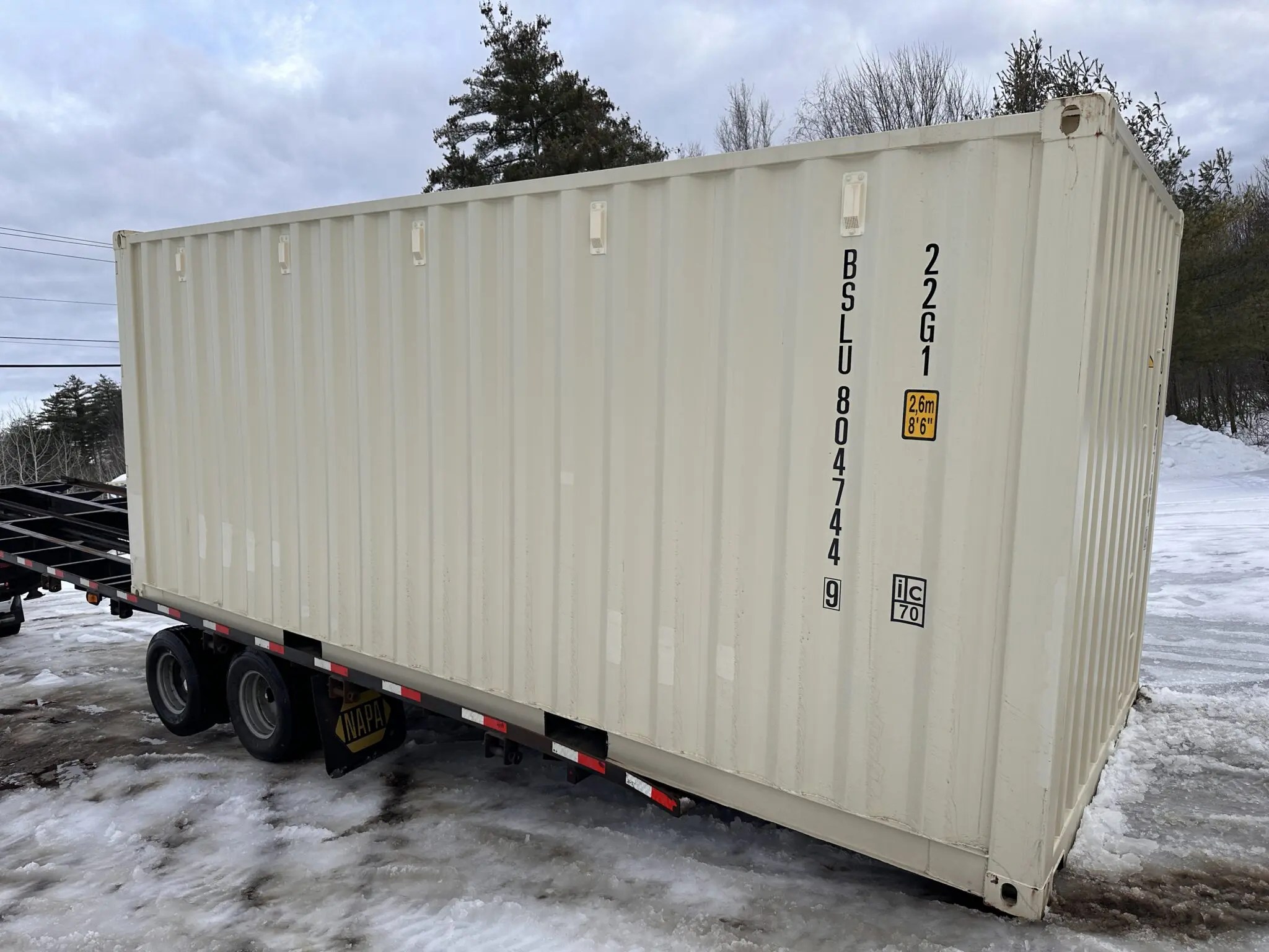 20ft New Storage Container with Easy Open Door - Image 3