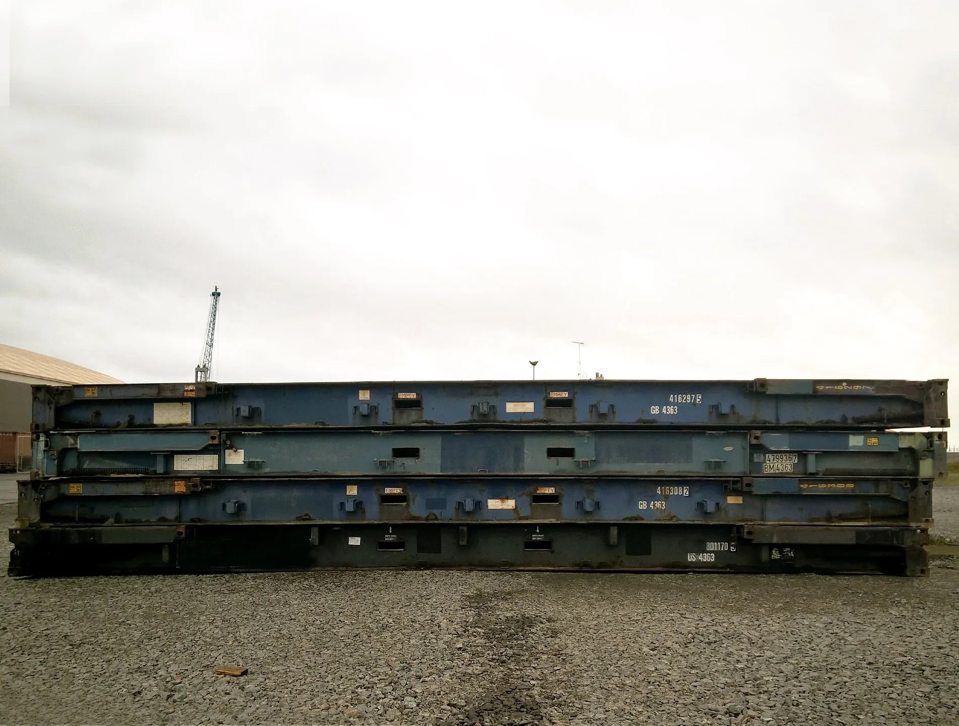 40′ Flat Rack Container - Image 2
