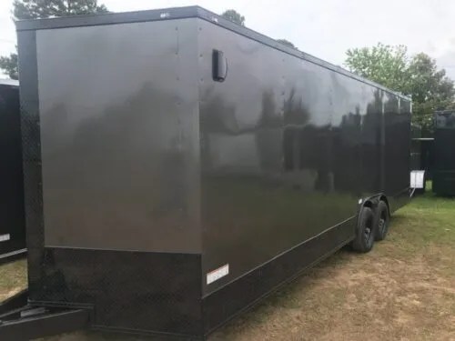 2024 Fast Cargo 8.5×24 Blackout Racecar Trailers For Sale - Image 2