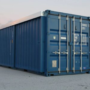 20′ Storage Container With Sliding Door