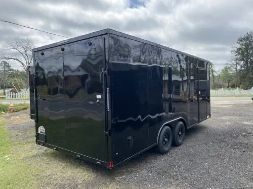 2024 Xtreme Cargo Black 8.5×20 Toy Hauler | Custom Blackout Trailer - Image 2