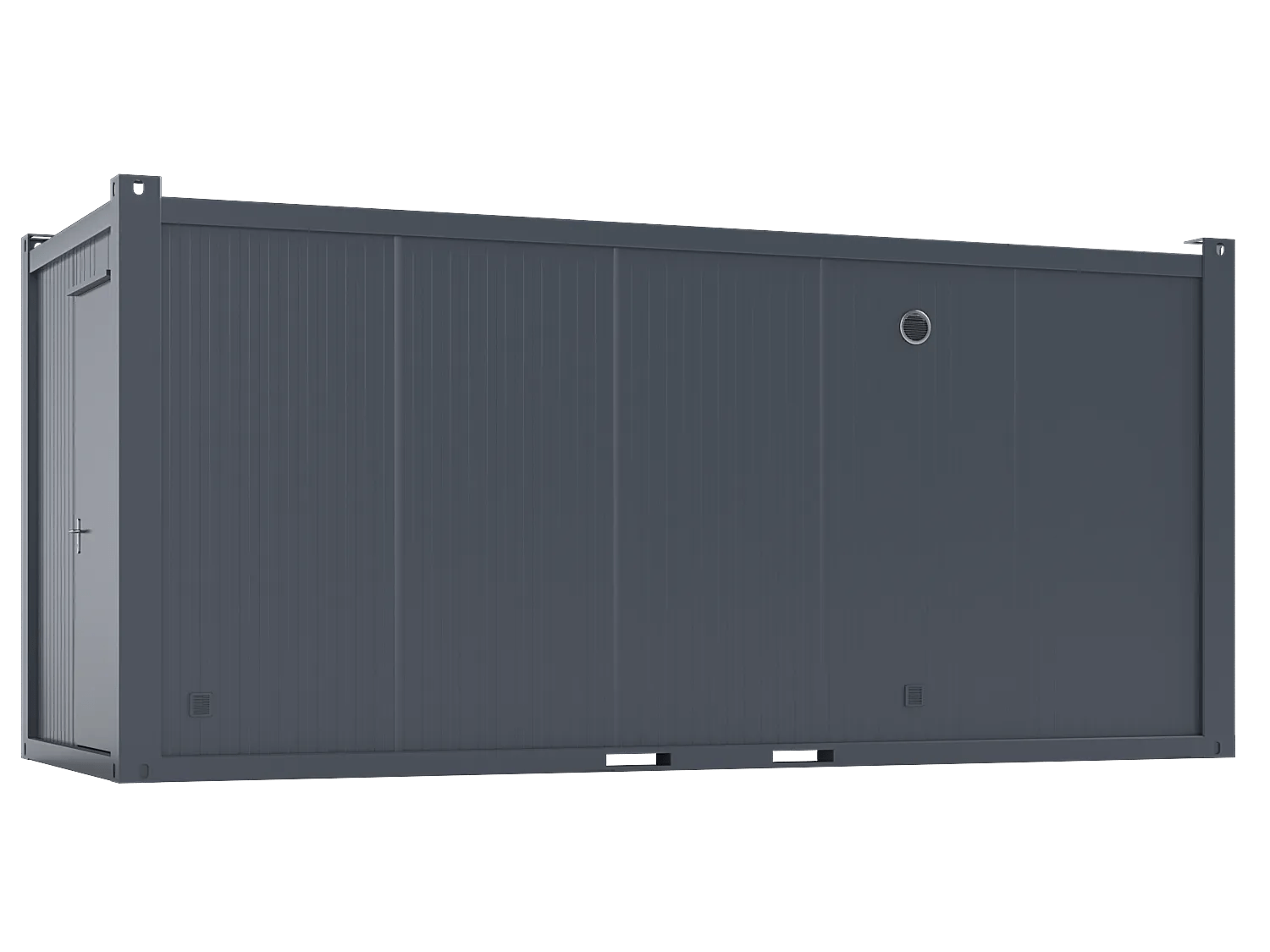 20′ Toilet Container, Three Standard And One Barrier-free Toilet, Premium - Image 3