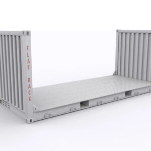 20′ Flat Rack Container