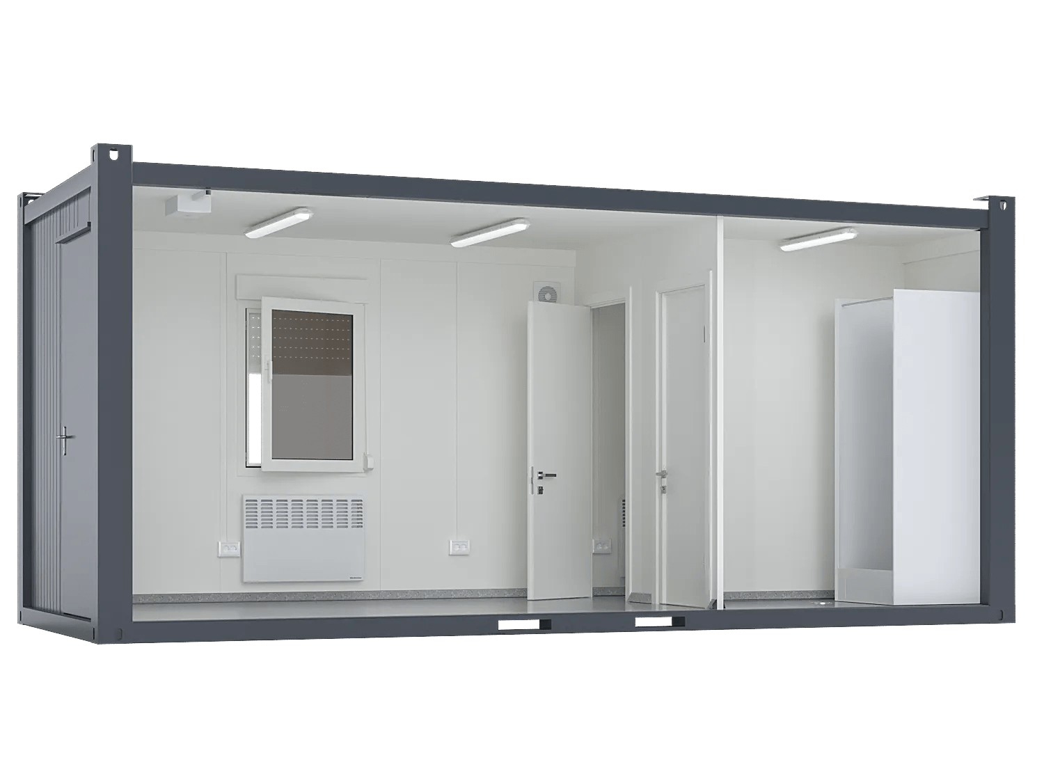 20′ Break Room With Toilet And Shower, Premium