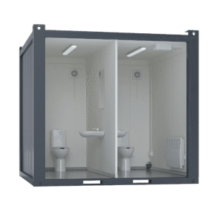 10′ Toilet Container, Premium